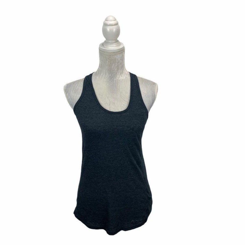 Under‎ Armour Tank Top Racerback Athletic Charcoal